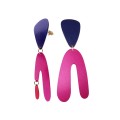 Bunte Ohrringe aus der Tache-Kollektion, Orska Schmuck