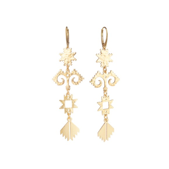 Lange, hängende Ohrringe aus der Eternal Kollektion - ORSKA Schmuck EK42-1
