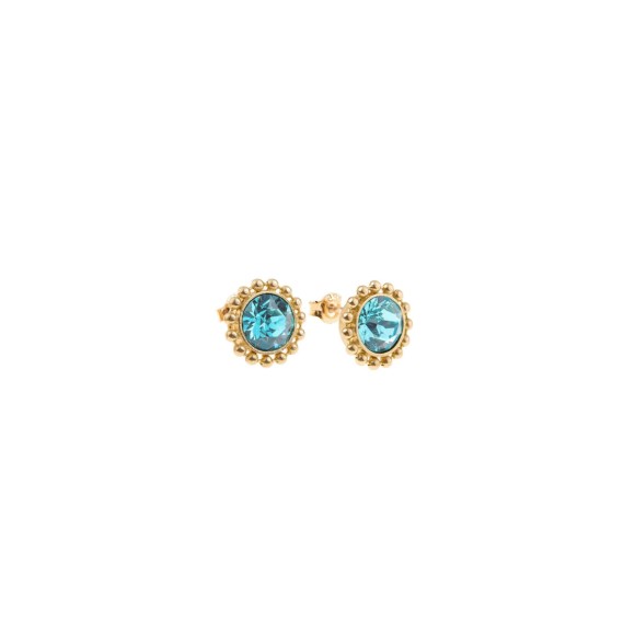 Handgefertigte Ohrringe aus der Ray Kollektion mit Swarovski Elements Kristall - ORSKA Schmuck