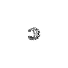 Silberner, dreifacher Ear Cuff aus der Duo Kollektion