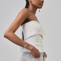 Starres Armband mit Amethyst aus der Duo-Kollektion DOA86-1