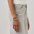 Starres Armband mit Verzierung und Amethyst aus der Duo-Kollektion DOA86-1