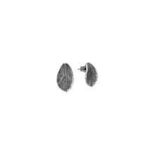 Ohrstecker Blattsilber aus der Bery Kollektion