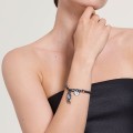 Dunkles Armband mit Anhänger aus der Fossil FOA28-4 ORSKA Kollektion