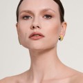 Asymmetrische Onyx-Ohrringe aus der Parer-Kollektion PRK36-1 ORSKA