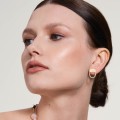Asymmetrische Onyx-Ohrringe aus der Gelato-Kollektion im Boho-Stil GEK28-1 ORSKA