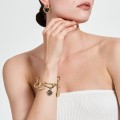 Armband aus Goldgliedern mit einem synthetischen Stein aus der New Stone Kollektion NSA56-1 ORSKA