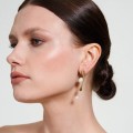 Elegante, vergoldete Ohrringe mit Perlen aus der Parer PRK43-1 ORSKA Kollektion