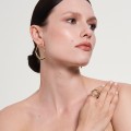 Vergoldeter durchbrochener Ring aus der New Stone Kollektion NSP36-10 ORSKA