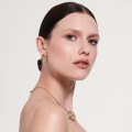 Kurze, vergoldete New Stone Halskette von ORSKA