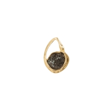 Künstlerische Anstecknadel mit einem synthetischen Stein aus der New Stone Kollektion
