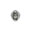 Silberring mit Schlangen und Amethyst aus der Duo-Kollektion DOP48-1 ORSKA