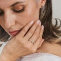 Silberring mit Aquamarin aus der Verum-Kollektion VRP52-3-ORSKA