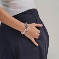 Elegantes Armband mit Perlen und Kristallen aus der Soda SA48-1 ORSKA Kollektion