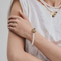 Künstlerische Halskette mit Perlenarmband mit Kristallanhängern aus der Soda SN126-1 ORSKA Kollektion