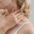 Ring mit Pflanzenmotiv aus der Bery BEP34-5 ORSKA Kollektion