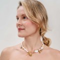 PRN136-1 elegante Halskette von Anna Orska - Parer Kollektion - ORSKA Kunstschmuck