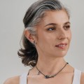 Kurze Halskette mit Hämatiten aus der Bery-Kollektion BEN48-7 ORSKA