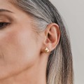 Vergoldete, kleine Ohrstecker aus der Julia JK23-2 ORSKA Kollektion