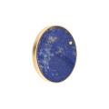cOkrągła pozłacana broszka z lapis lazuli z kolekcji Orini ORB54-1 ORSKA