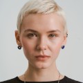 Srebrne kolczyki z lapis lazuli z kolekcji Orini