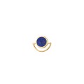 Pozłacany pin z lapis lazuli "Kwadra Księżyca" z kolekcji Orini