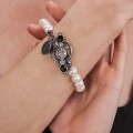Elegantes Armband mit Perlen und Kristallen aus der Soda sn129-11-orska Kollektion