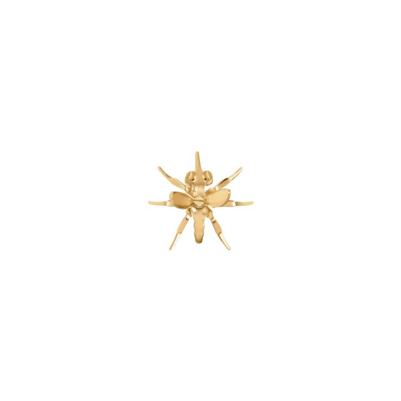 Pozłacany pin w kształcie komara z kolekcji Plantis PLB14-8