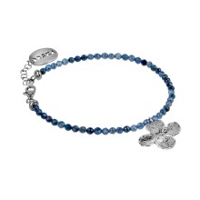 Armband mit Saphiren und Graphitklee