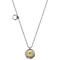 Lange Halskette mit einem Anhänger in Form eines Siegels aus der Semios SMN62-1 Kollektion