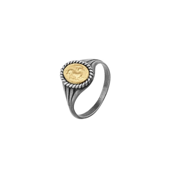 Siegelring Steinbock aus der Semios Kollektion SMP42-1 ORSKA Schmuck