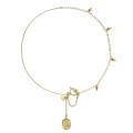 Zarte, vergoldete Steinbockkette aus der Semios SMN46-1 Kollektion - ORSKA Schmuck