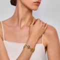 Vergoldetes Armband mit dekorativen Siegeln und Medaillons aus der Semios-Kollektion SMA62-1 - ORSKA Schmuck