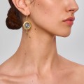 Asymmetrische Ohrringe in Form königlicher Siegel aus der Semios SMK48-1-Kollektion - ORSKA-Schmuck