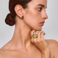 Vergoldeter, breiter Ring aus der Semios SMP42-2 Kollektion - ORSKA Kunstschmuck