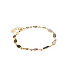 Ein zartes Armband aus farbenfrohen Turmalinen aus der Aurora Kollection