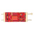 Gewebtes rotes Armband – Manschette aus der Guatemala-Kollektion – ORSKA