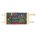 Gewebtes grünes Armband – Manschette aus der Guatemala-Kollektion