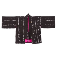 Limitiertes, schwarzes Kimono aus der Kollektion Guatemala