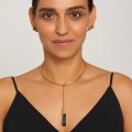 Halskette – Collier mit Jadeanhänger aus der Kollektion Guatemala – ORSKA Schmuck