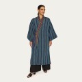 Lila-blaues MAXI-Kimono aus der Guatemala-Kollektion – ORSKA Schmuck