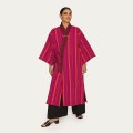 Langes rosa MAXI-Kimono aus der Guatemala-Kollektion