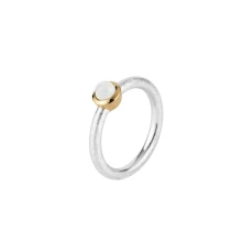 Silberring mit Mondstein aus der Kollektion Verum