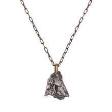 Halskette mit Meteorit aus der Meteoros-Kollektion
