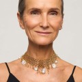 Naszyjnik choker z perłami od Orska biżuteria