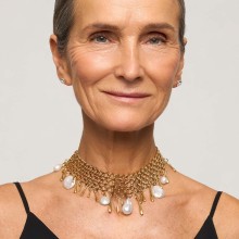 Geometrische Goldkette aus der Astro Kollektion (1)
