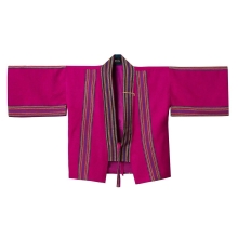 Limitiertes, fuchsiafarbenes Kimono aus der Kollektion Guatemala