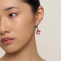 Hängende Ohrringe mit Kirschblüten aus der Plantis-Kollektion – ORSKA Schmuck