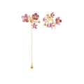 Asymmetrische Ohrringe mit Kirschblüten aus der Plantis-Kollektion - ORSKA