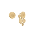 Asymmetrische, vergoldete Ohrringe aus der Rundo-Kollektion - ORSKA Schmuck